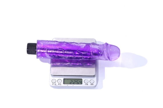 Jeux sexuels féminins réalistes vibrateur dildos stimulation du pénis vibrateur dildos pour chatte 22,5cm