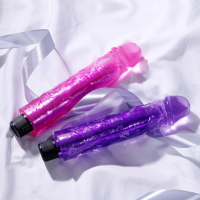 Jeux sexuels féminins réalistes vibrateur dildos stimulation du pénis vibrateur dildos pour chatte 22,5cm