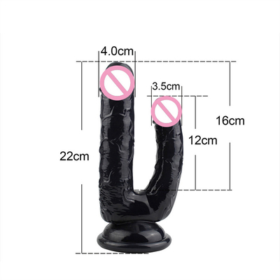 Nouveau produit Jouets sexuels pour adultes Champignons Dildos à double tête pour femmes