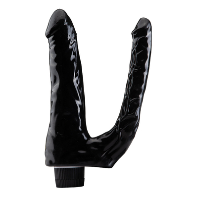 Nouveau arrivée Jouets sexuels féminins vibrant Double Dildos TPE Vibrateur en promotion