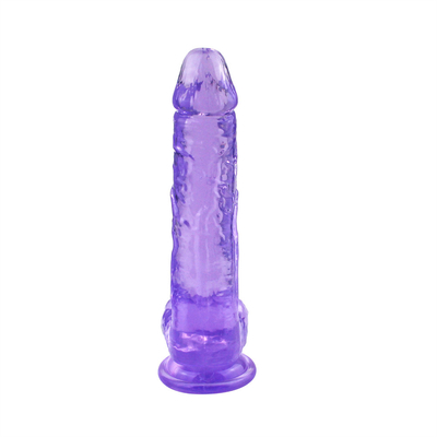 Réalistes Crystal Strong Suction Cup Dildos différents pouces pour les femmes Produits de vente chaude