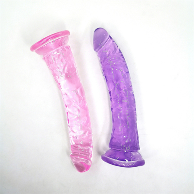 Vente à chaud 8,30 pouces Dildos en silicone doux Jouet sexuel