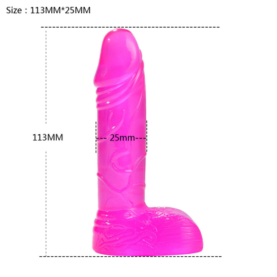 Réaliste Mini Taille 11cm Dildos anaux avec tasse d'aspiration Vagina Dildos Silicone Produit d'échantillon gratuit Sexe Dildos masculins