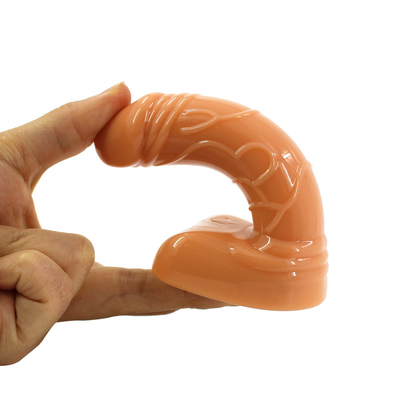 Réaliste Mini Taille 11cm Dildos anaux avec tasse d'aspiration Vagina Dildos Silicone Produit d'échantillon gratuit Sexe Dildos masculins