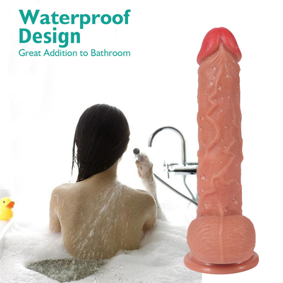 Un énorme pénis en silicone liquide de haute qualité Dildo de couleur de chair Dildo pour femmes