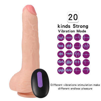 Pénis en silicone doux Dildo Massage vaginal Sexe Puissant Suction Coupe Bracelet Sur le Dildo Vibrator Jouets sexuels pour femmes