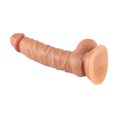 Vente chaude en gros PVC vrai toucher sensation réaliste Dildos, pénis pour femme masturbation Jouets sexuels