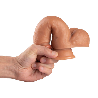 Vendeur chinois magasin en ligne jouets sexuels de 7,88 x 1,58 pouces super énorme pénis doux réaliste silicone pvc gode pour femmes
