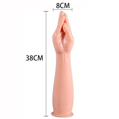 Super énorme Simulation Poing Dildo Manche Touche Point G Plug Anal Vaginal Masturbation Tpe Suction Coupe Jouets Sexuels Pour Unisexe Co