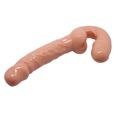 Double-tête Dildo Longue gelée Réaliste Finit Gros Pénis Flexible Pour Les Femmes Masturbateur Jouets Sexuels Lesbienne