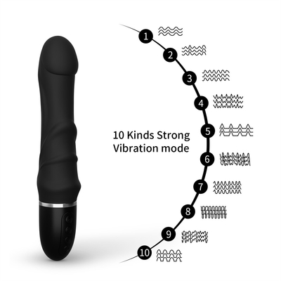 Des jouets sexy vibrant le point G du clitoris silicone Dildo sans fil Jouets sexy Massage à la baguette pour les femmes Vibrator vaginal