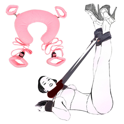 Flirter Fetish Bondage Fetter Couples Bouchon d'éponge Coussin de jouet Alternatif Collier Ensemble Flirt Bondage