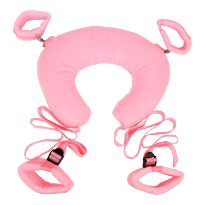 Flirter Fetish Bondage Fetter Couples Bouchon d'éponge Coussin de jouet Alternatif Collier Ensemble Flirt Bondage