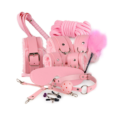Produits pour adultes ensemble de 10 pièces en peluche féminine ensemble de 10 pièces