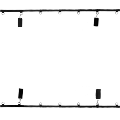 Bdsm costume de bondage japonais adulte sm 3 PCS retenue esclaves kit de toilette avec des cerceaux jouets mis pour le jeu SM sur le lit