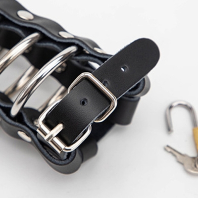 Faible prix Ceinture de coiffeur Chasteté masculine Ceinture de chasteté BDSM