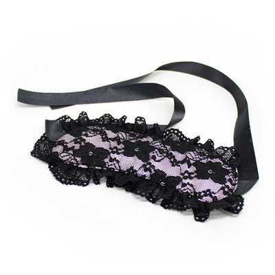 Lacet bandoulière Fétiche Masque pour les yeux SM Bondage Retenus de poignet Menottes pour les couples qui flirtent