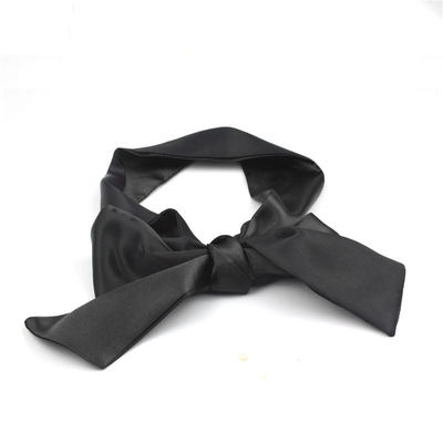 BDSM Bondage Restreint Jeu sexuel Super ruban Satin Masque pour les yeux pour adultes Femmes aveugles Ruban réversible
