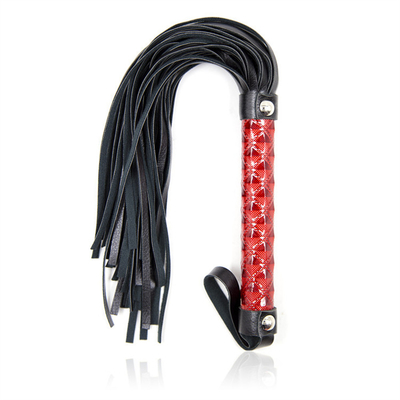 Flogger Bondage Rivet Cheval en cuir fouet fétiche érotique retenue fessée