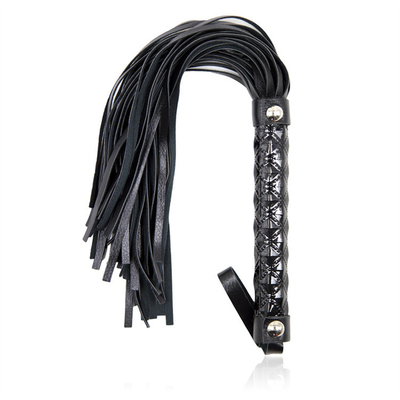 Flogger Bondage Rivet Cheval en cuir fouet fétiche érotique retenue fessée