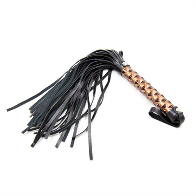 Flogger Bondage Rivet Cheval en cuir fouet fétiche érotique retenue fessée
