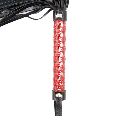 Flogger Bondage Rivet Cheval en cuir fouet fétiche érotique retenue fessée