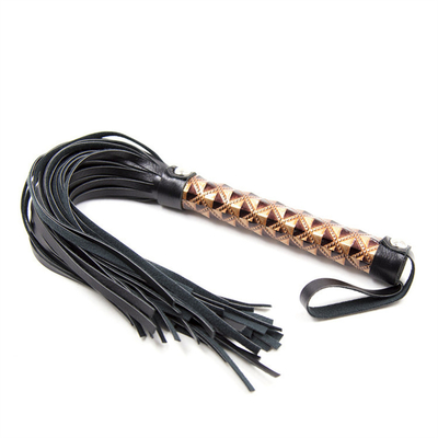 Flogger Bondage Rivet Cheval en cuir fouet fétiche érotique retenue fessée