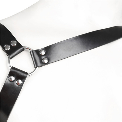 Harnais de cosplay en cuir en PU pour hommes, ceinture d'épaule de guerrier viking, costume de cosplay de chevalier, accessoires de la Renaissance, gothique