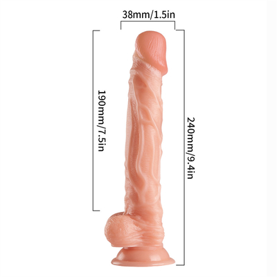 Puissant produit sexuel vibrant et tournant Pene Di Gomma