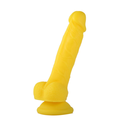Dildo réaliste de grande taille avec une cuve à succion Pénis artificiel pour femme