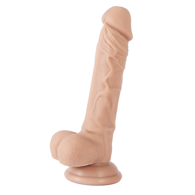 Dildo réaliste de grande taille avec une cuve à succion Pénis artificiel pour femme