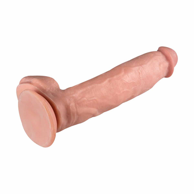 Couleurs personnalisées Disponible Dildos en PVC noir pour femmes Enormes jouets sexuels réalistes
