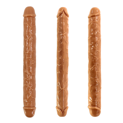 Xese Best Selling énorme double tête médicale TPE de haute qualité jouets sexuels lesbiens grosse Dildos réalistes pour les femmes