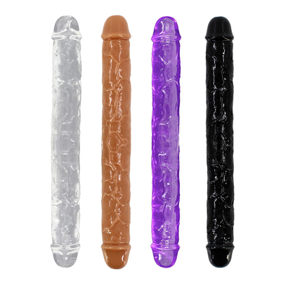 Xese Best Selling énorme double tête médicale TPE de haute qualité jouets sexuels lesbiens grosse Dildos réalistes pour les femmes