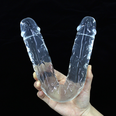 Xese Best Selling énorme double tête médicale TPE de haute qualité jouets sexuels lesbiens grosse Dildos réalistes pour les femmes