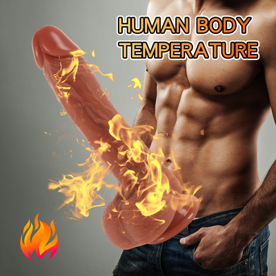 10 modes 9,6" vibrateur de gode de poussée, godes vibrants réalistes télécommandés