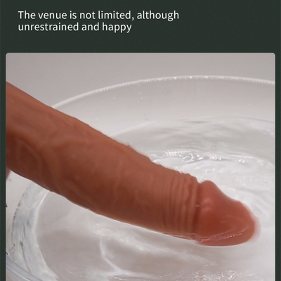 Dispositif de chauffage à distance de silicone vibrateur vibrateur vibrateur pour masturbation féminine