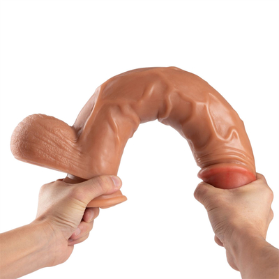 Super long 10 pouces haute qualité Dildo silicone liquide Pénis en caoutchouc artificiel Jouets sexuels en caoutchouc pour femmes