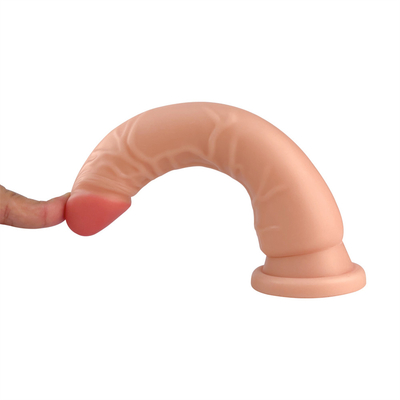 Boutique de sexe pour adultes en gros Femme silicone caoutchouc doux Dildo réaliste Pénis Femme masturbateur jouet de pénis pour femme femmes