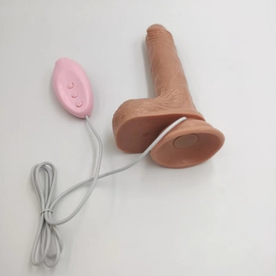 Dildos réalistes en rotation et en télescope Pénis artificiel Jouets sexuels pour femmes Jouets pour adultes Produits