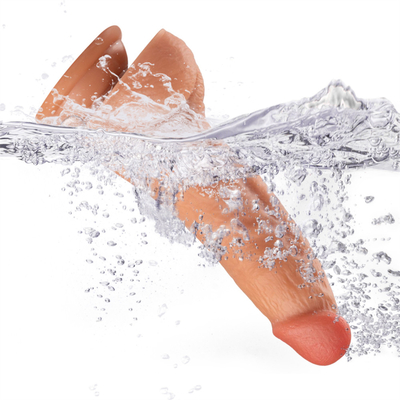 8,5 pouces réaliste gode PVC corps jouet sexuel sûr forte ventouse ultra doux
