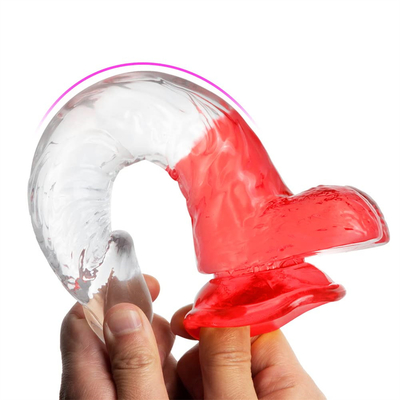 2024 vente chaude TPR COLORFUL CLEAR curving gode pour les hommes et les femmes