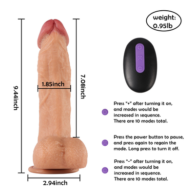 Dildo 12 pouces anal Xxl Silicone énorme télécommande réaliste grand vibrateur de dildo pour femmes