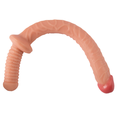 Enorme jouets réalistes pour adultes Dildo en gros pour femme Femmes Doux Flexible Réaliste Marron Avec en gros