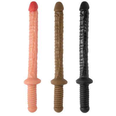 Enorme jouets réalistes pour adultes Dildo en gros pour femme Femmes Doux Flexible Réaliste Marron Avec en gros