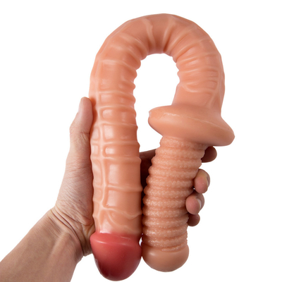 Enorme jouets réalistes pour adultes Dildo en gros pour femme Femmes Doux Flexible Réaliste Marron Avec en gros