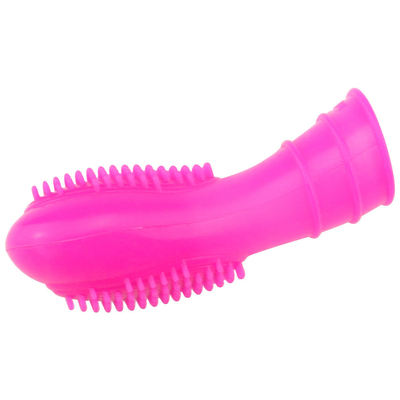 En gros, une bague à manches en silicone médical avec une bosse dans le pénis, une bague de jouets sexuels