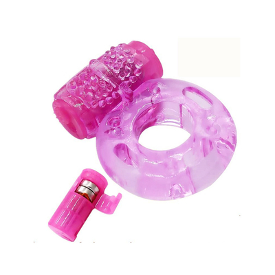 Vibrateur à bague de pénis TPE pour fixer le sperme