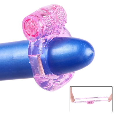 Vibrateur à bague de pénis TPE pour fixer le sperme