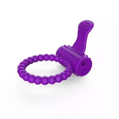 Produits sexuels de haute qualité Anneaux confortables pour pénis masculin avec vibrateur pour hommes